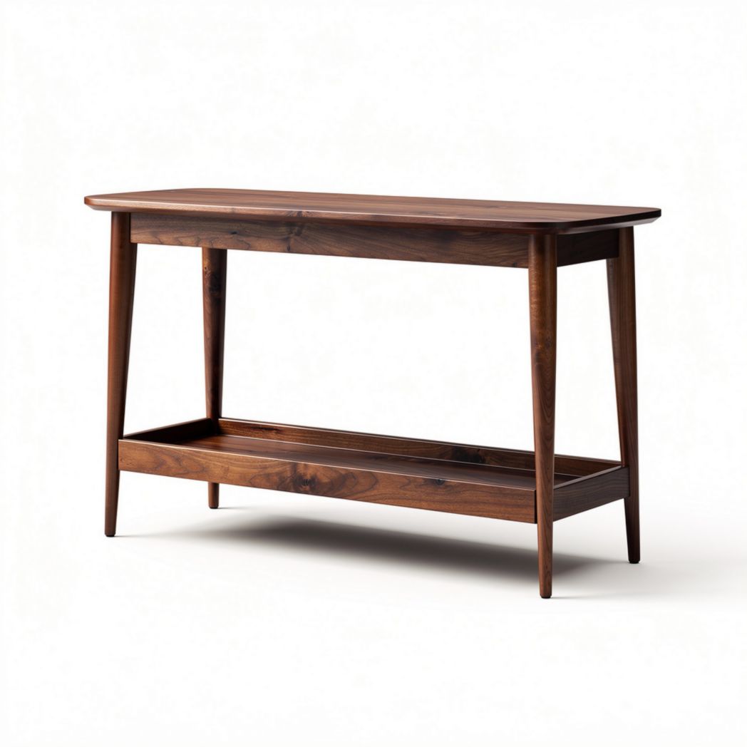 Wooden console table for living room or hallway - 120 x 40 x 75cm