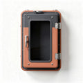 Durable aluminum wall-mounted storage box for tools - 40 x 25 x 10cm